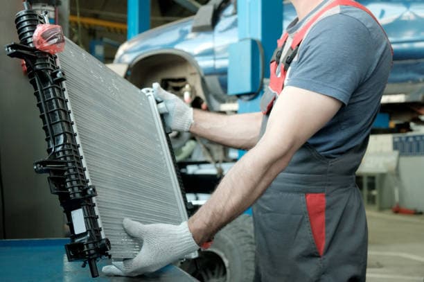 Replacement Radiator for Truck